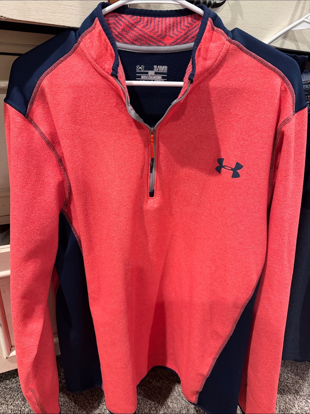 Under Armour Men’s Bright Performance Quarter-Zip Jackets/Sweatshirt - Picture 5 of 9